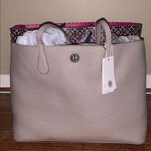NWT Beautiful soft leather tote.